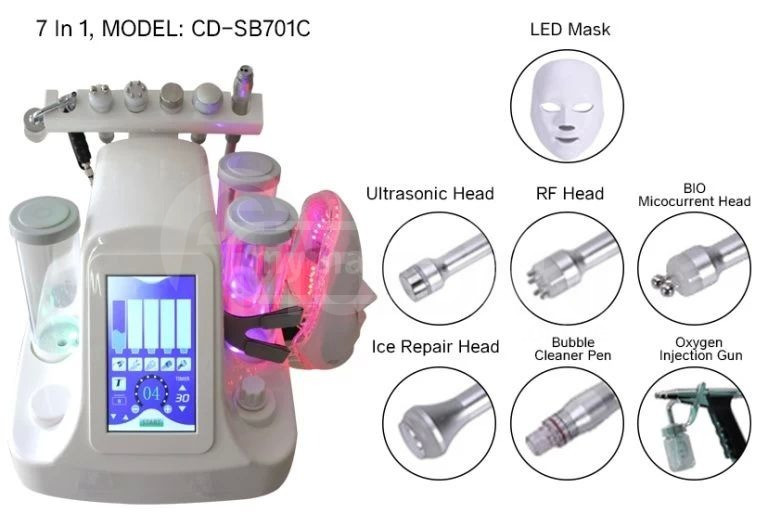 Facial hydro-cleansing device with 7 functions (combiner) Tbilisi - photo 2