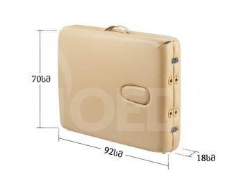 მასაჟის მაგიდა პროფესიონალური (დასაკეცი )ხის ფეხზე. თბილისი - photo 2