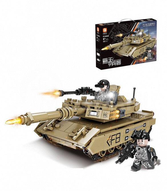 Children's toy building brain training lego tank Tbilisi - photo 1