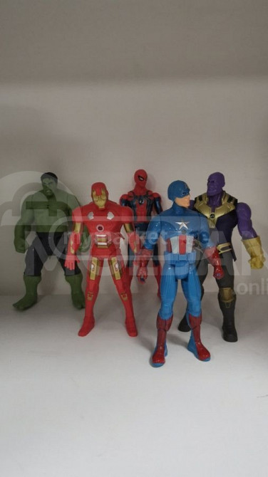 Kids Toy Superhero Set Spiderman Hulk Batman Tbilisi - photo 1