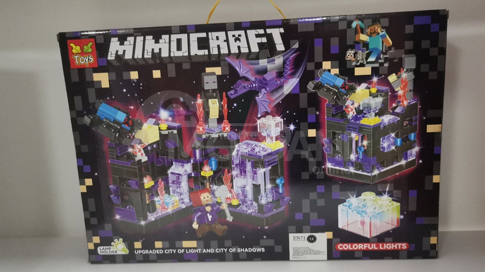 Детская игрушка логическая тренировка мозга Minecraft ace Тбилиси - изображение 1