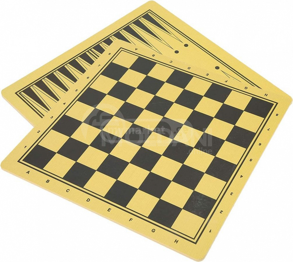 ბამბუკის ჭადრაკის დაფა ზომა 45*45 თბილისი - photo 1