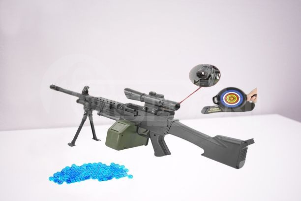 საბავშვო სათამაშო იარაღი თოფი ტყვიებით სასროლი წყლის ტყვიები თბილისი - photo 1