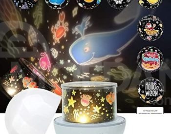 ოთახის საბავშვო სანათი ბურთი ფირებით მანათობელი ფერადი თბილისი - photo 2