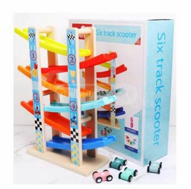 Toys for children, wooden parking lot Tbilisi - photo 1