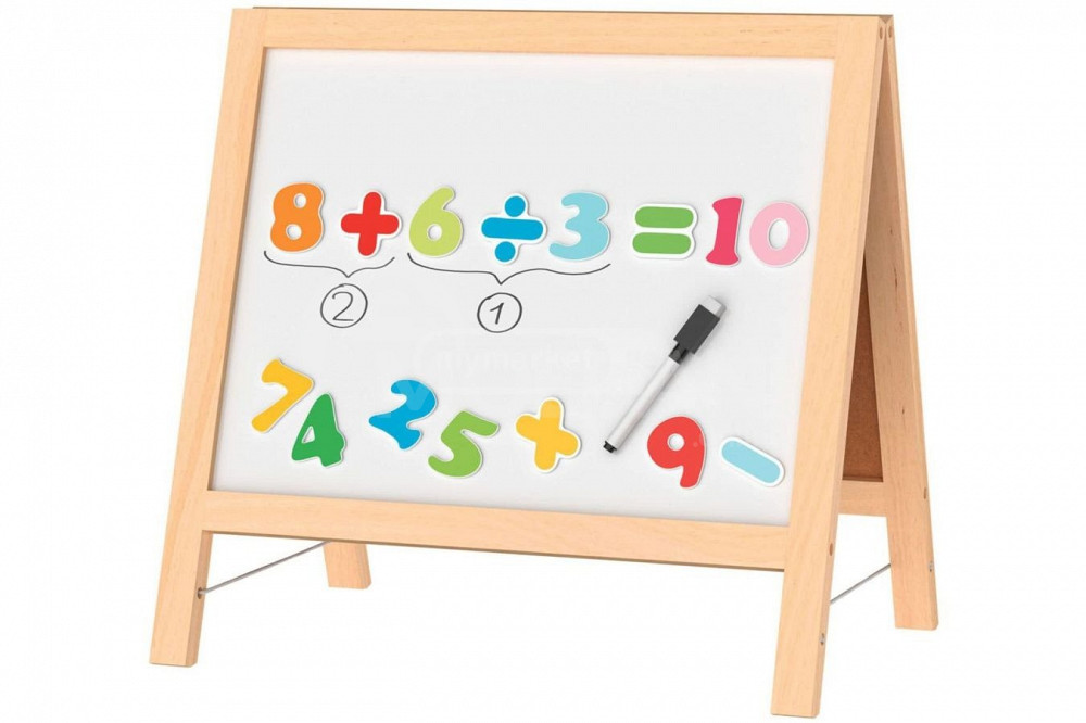 ამერიკული საკანცელარიო სახატავი ორმხივი დაფა ხის დაფა თბილისი - photo 1