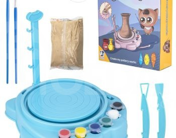 საბავშვო სათამაშო ნაკრები თიხა თიხის დანადგარი თბილისი - photo 1