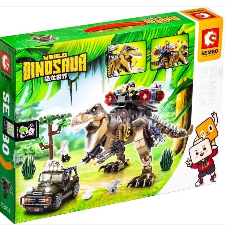 Игрушки Легодино, строительные блоки динозавров Тбилиси - изображение 1