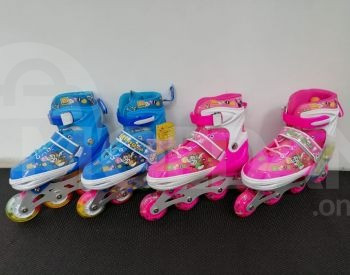 Children's roller skates (21-38) rubber Tbilisi - photo 1