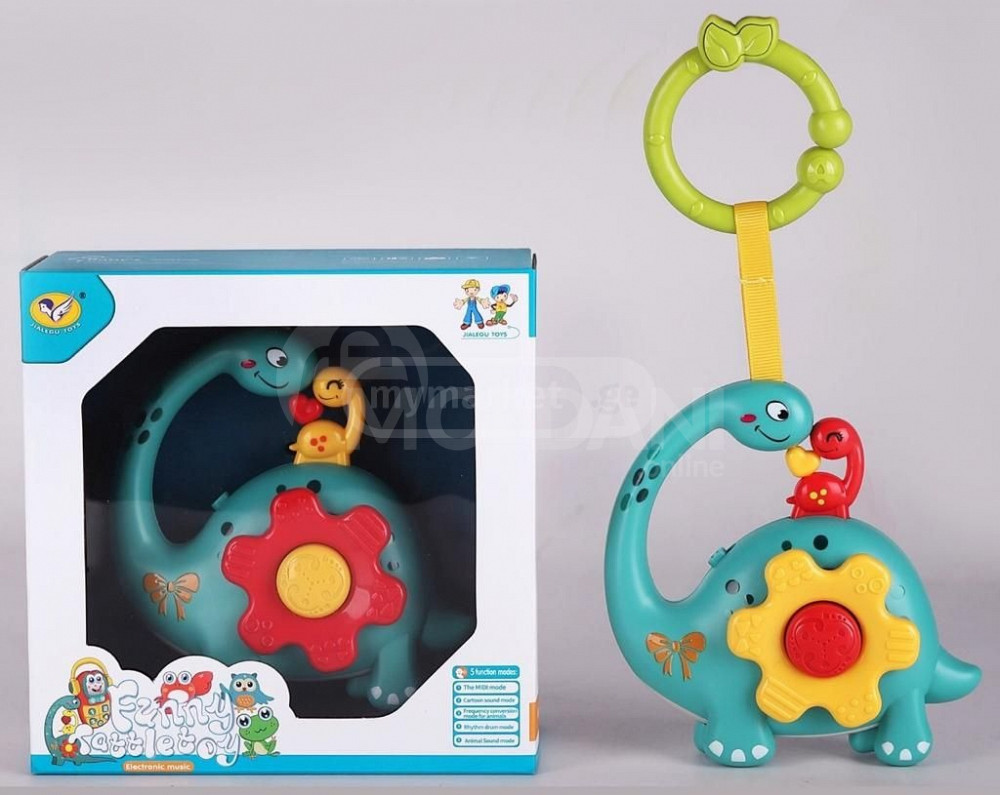 სათამაშოები საბავშვო სათამაშო საჩხაკუნო დინოზავრი თბილისი - photo 1