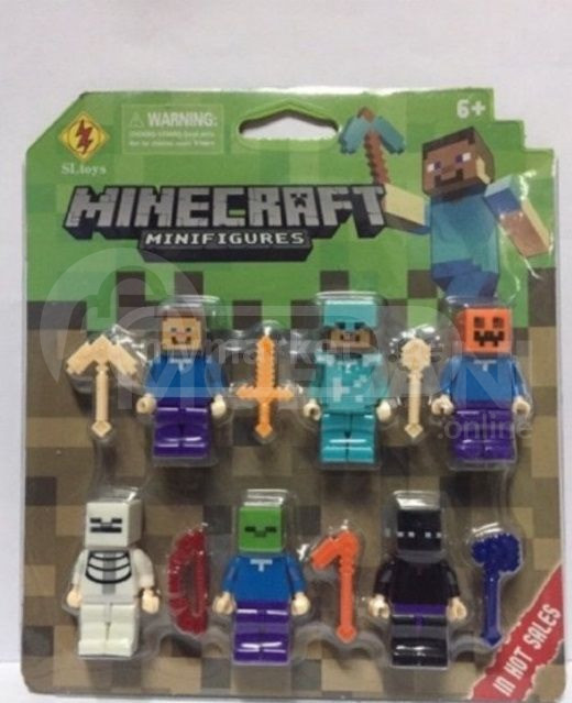 სათამაშოები საბავშვო სათამაშო მაინკრაფტის გმირები თბილისი - photo 1