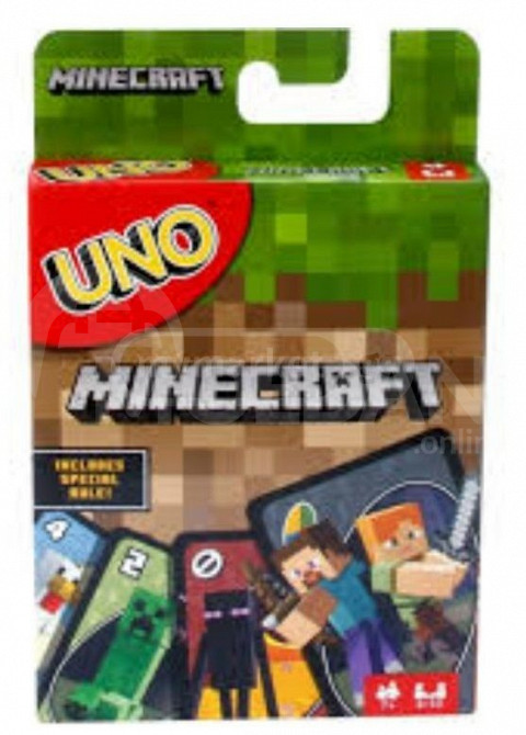 სათამაშოები სამაგიდო თამაში უნო მაინკრაფტი თბილისი - photo 1