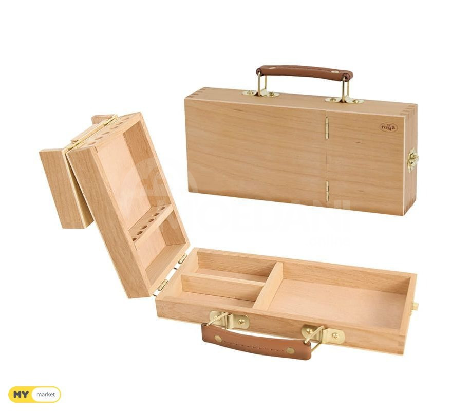 სამხატვრო სათავსო ფუნჯებისთვის და საღებავებისთვის 27*11*5,5 თბილისი - photo 1