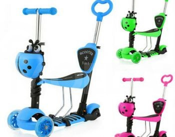 Seated scooter with folding handle, children's toy Tbilisi - photo 4