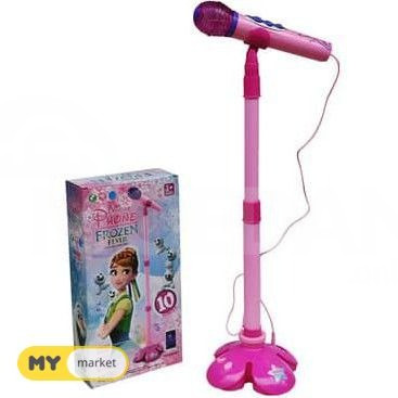 Karaoke children's microphone with light (Aux, mp3) toy Tbilisi - photo 1