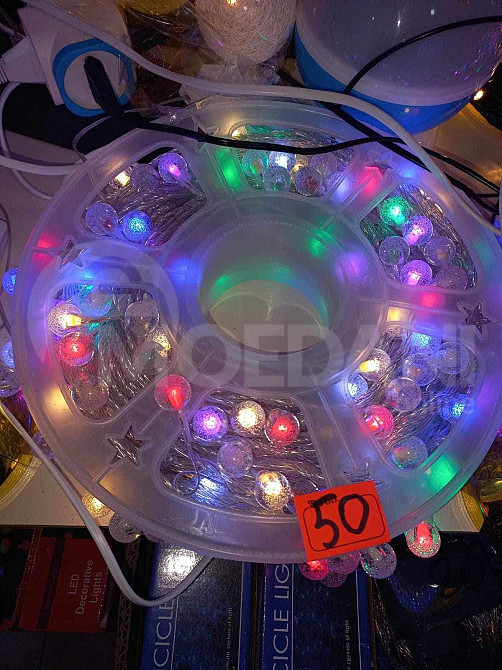 Christmas tree decorative lights with wire Tbilisi - photo 1