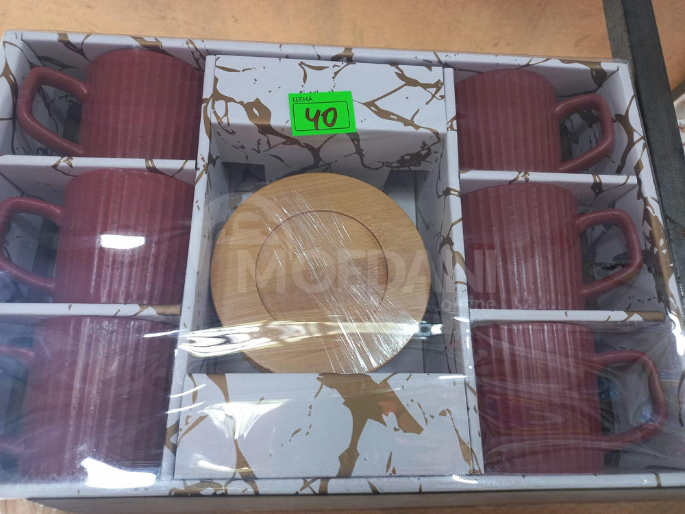 Кофейные чашки с блюдцами Тбилиси - изображение 1