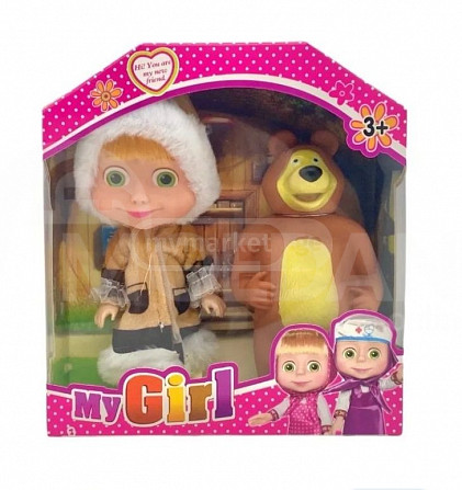 Children's toy doll Masha and the bear Masha and Medved Tbilisi - photo 1