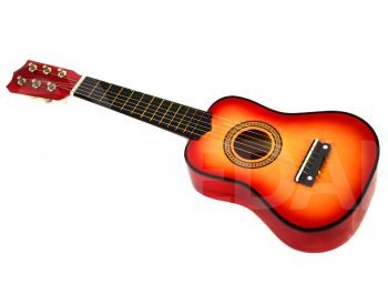 Детская деревянная гитара 65х22 см. Тбилиси - изображение 2