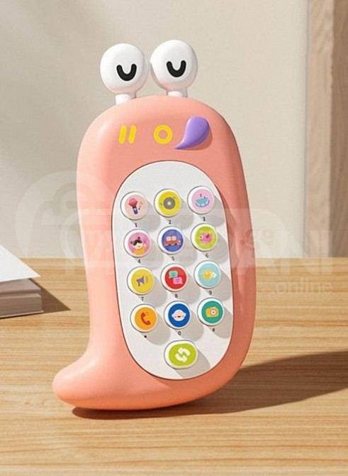 სათამაშოები საბავშვო სათამაშო მუსიკალური ტელეფონი თბილისი - photo 1