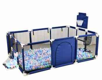 Discount!!! Children's iron playpen with basketball shield Tbilisi