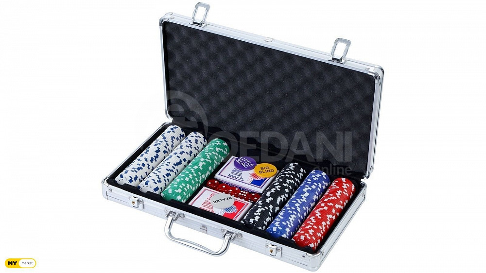 Poker chips set chips 300 pcs Tbilisi - photo 1