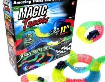 Children's toy magnetic track Magic track (220 det) Tbilisi - photo 2