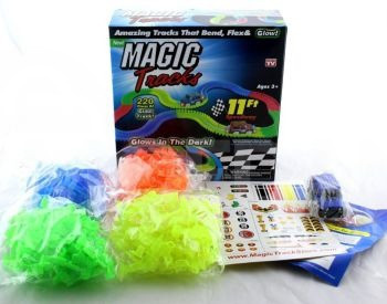 Children's toy magnetic track Magic track (220 det) Tbilisi - photo 1