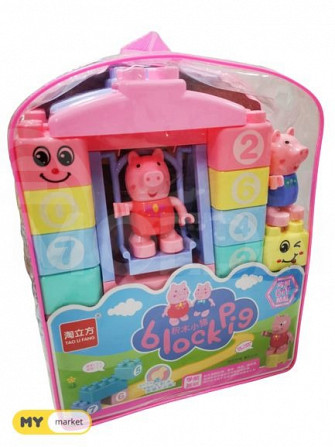 Peppa Pig building blocks children's toy Tbilisi - photo 1