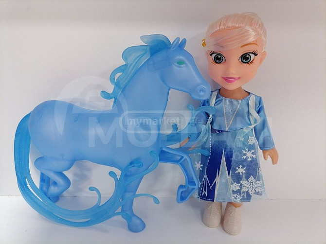 Children's toy Elsa with horse Elsa and Anna doll Elsa doll Tbilisi - photo 1