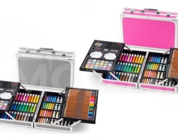 სასკოლო სახატავი არტ ნაკრები ფლომასტერები, პასტელები და აშ თბილისი - photo 3