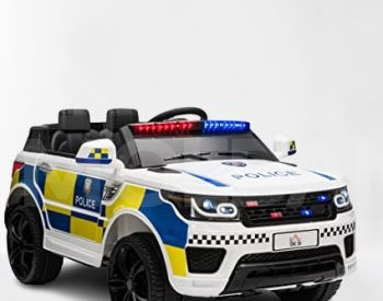 POLICE-002 with rubber tires, leather seat. Electric car Tbilisi - photo 1