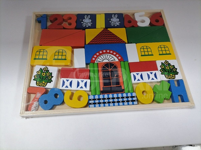 Children's toy educational wooden puzzle cognitive Tbilisi - photo 1