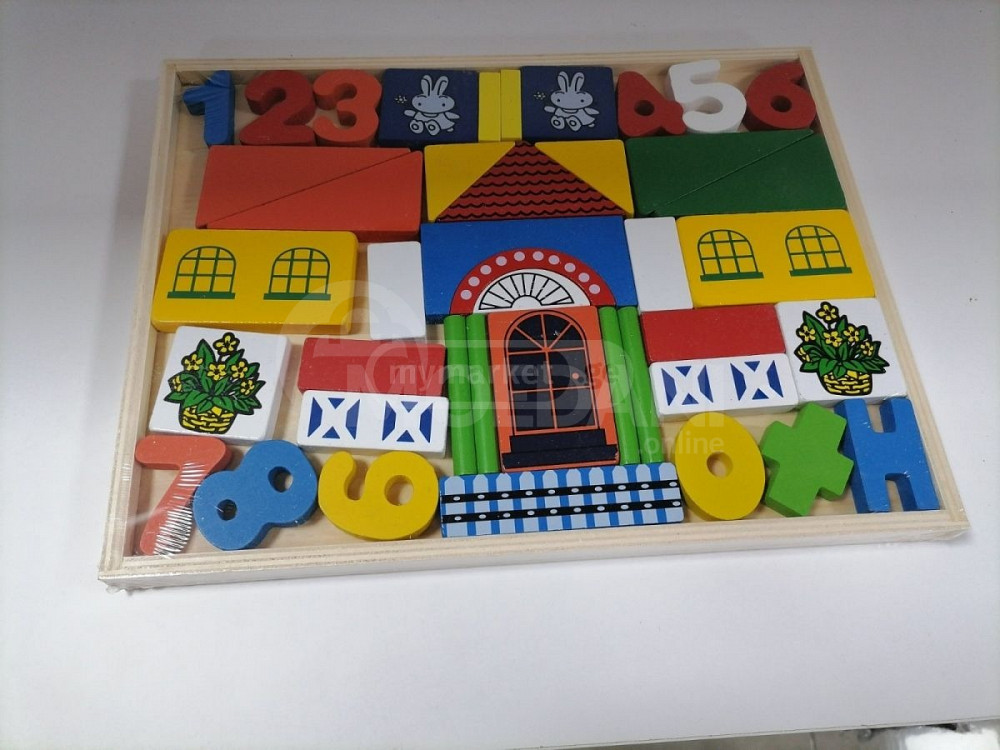 Children's toy educational wooden puzzle cognitive Tbilisi - photo 1