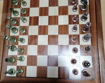 Top quality chess board game with metal pieces Tbilisi - photo 1