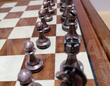 Top quality chess board game with metal pieces Tbilisi - photo 3