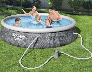 აუზი, ფილტრით 396х84 cm, უფასო მიწოდება! 7340 ლიტრი თბილისი - photo 2