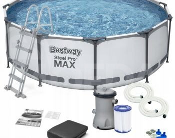 Pool, filter, ladder, 3.66x1.22 cm, free shipping! 10,250 lit Tbilisi - photo 1