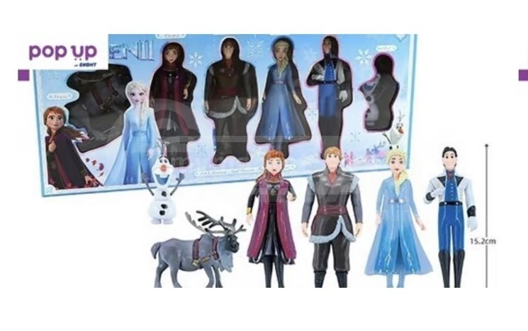 Toys Children's toy Elsa with a horse Elsa and Anna doll Tbilisi - photo 1