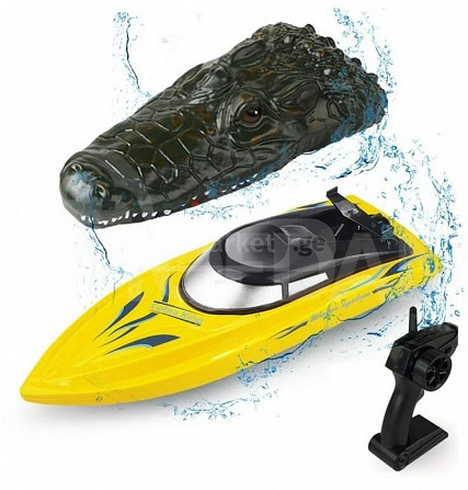 Toy children's toy remote cutter remote control cutter car ship cutter sea water Tbilisi - photo 1