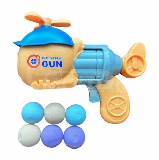 Игрушки Детские игрушечные пистолеты Винтовка с патронами Тбилиси - изображение 1