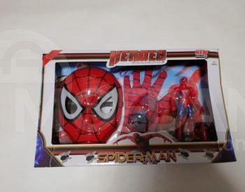 spider-man spider-man set (mask, gloves) Tbilisi - photo 2