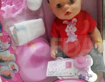 Children's toy doll with accessories and diapers Tbilisi - photo 1