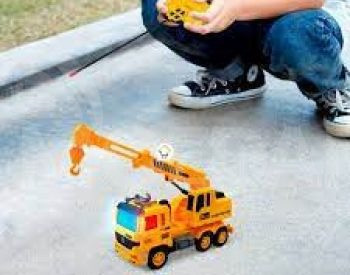 Children's toy crane with remote control (tractor truck) Tbilisi - photo 2