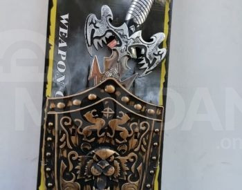 Игрушка, детская, набор щит-меч, щит и меч красивый Тбилиси - изображение 3