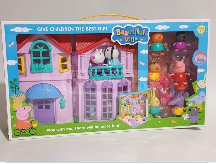 სათამაშოები საბავშვო სათამაშო პეპა გოჭი მამა ღრუტუ დედა ღრუტ თბილისი - photo 1