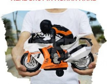 მოტო დისტანციური პულტიანი მანქანა სათამაშო საბავშვო თბილისი - photo 1