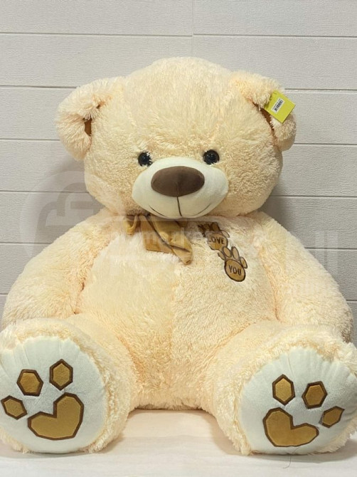 Детская игрушка мягкий мишка высотой 120 см. Тбилиси - изображение 1