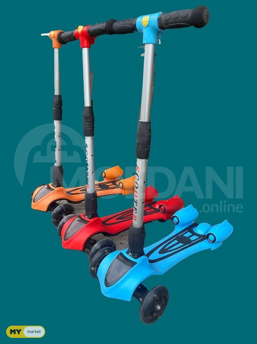 Металлопластиковый самокат с дымком, эффектом боле Самакат Тбилиси - изображение 1