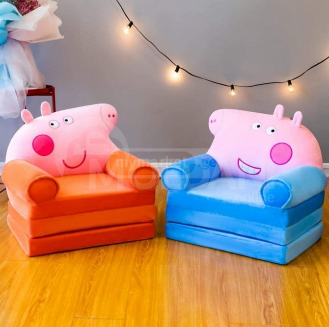 Peppa Pig children's soft seat pouf Tbilisi - photo 1